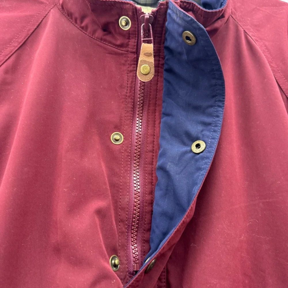 VTG Tourney Gore-Tex Men's XL Wine Golf Jacket Waterproof Windproof Coat‎